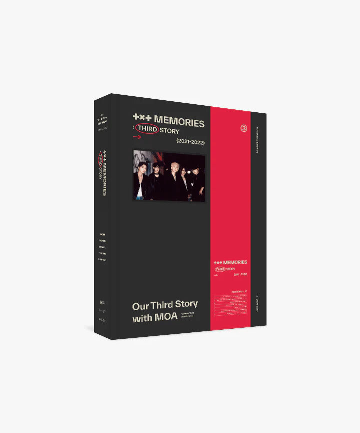 TXT MEMORIES : THIRD STORY DVD / Digital Code (with Weverse Gift