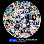 TXT FREEFALL 103 pcs Sticker Pack - TXT Universe