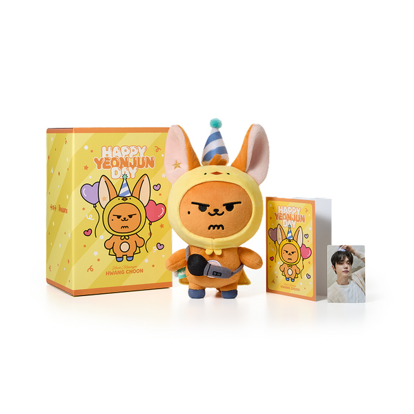 プルバトゥ　HWANGCHOONセット TXT Yeonjun Hwang Choon Birthday Plush Set [Official] – TXT Universe