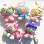 [TXT] PPULBATU Tie-dye Character Plush Keyring (Fan-made) - TXT Universe