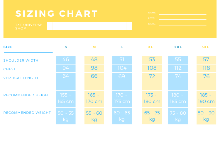 TXT WORLD TOUR ACT : TOMORROW T-shirt (Fan-made)