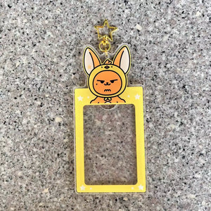 [TXT] PPULBATU Transparent Photo Card Holder Keychain (Fan-made)