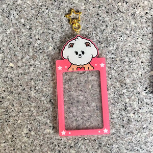 [TXT] PPULBATU Transparent Photo Card Holder Keychain (Fan-made)