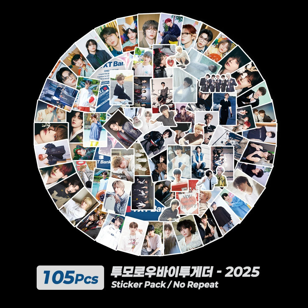 TXT 2025 Season's Greetings 105 pcs Sticker Pack (Fan-made)
