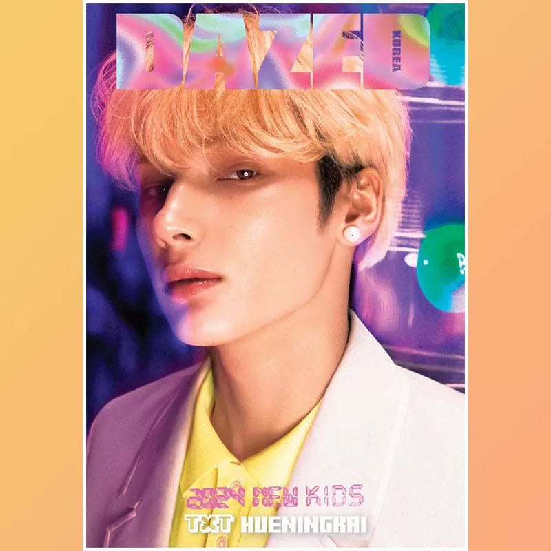 TXT DAZED Magazine Cover Concept Photos A4 Sticker / Contact Paper / Wallpaper (Fan-made)