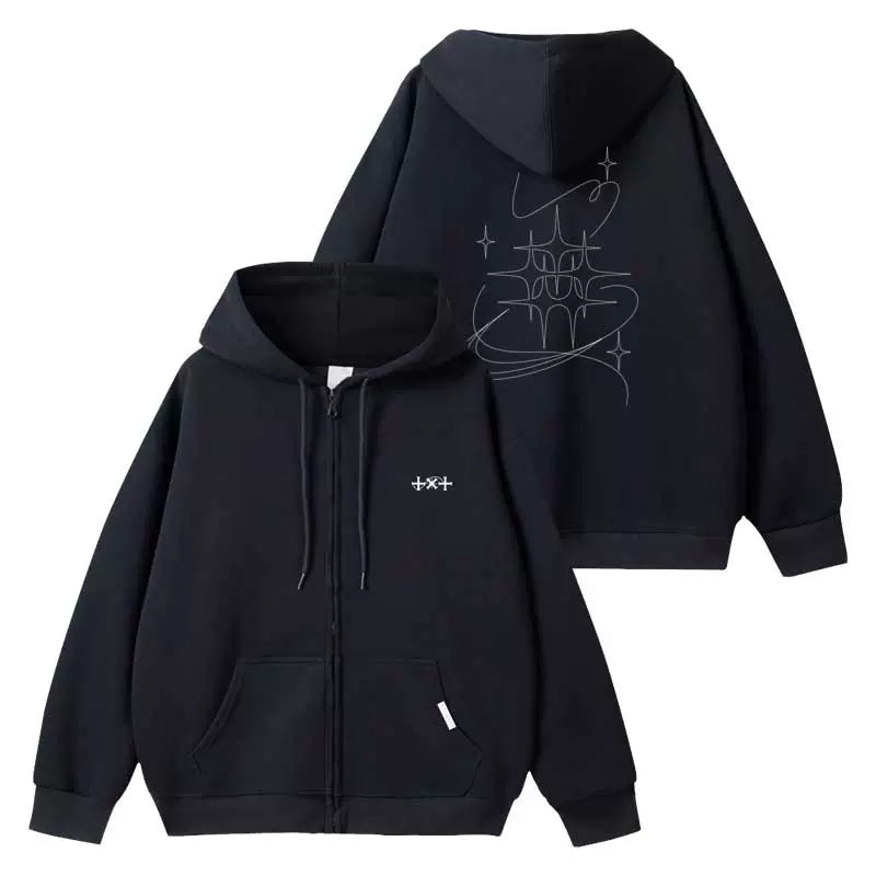 TXT ACT : PROMISE EP.2 JAPAN ジップアップフーディー TXT 2025 World Tour ACT PROMISE EP2 IN JAPAN Zippered Hoodie