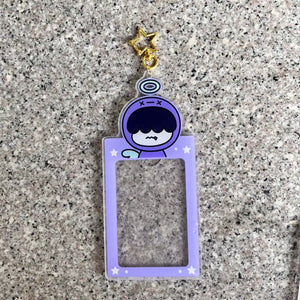 [TXT] PPULBATU Transparent Photo Card Holder Keychain (Fan-made)