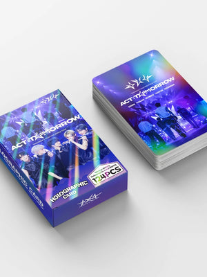 TXT World tour ACT:TOMORROW Holographic LOMO Card / Sticker Set