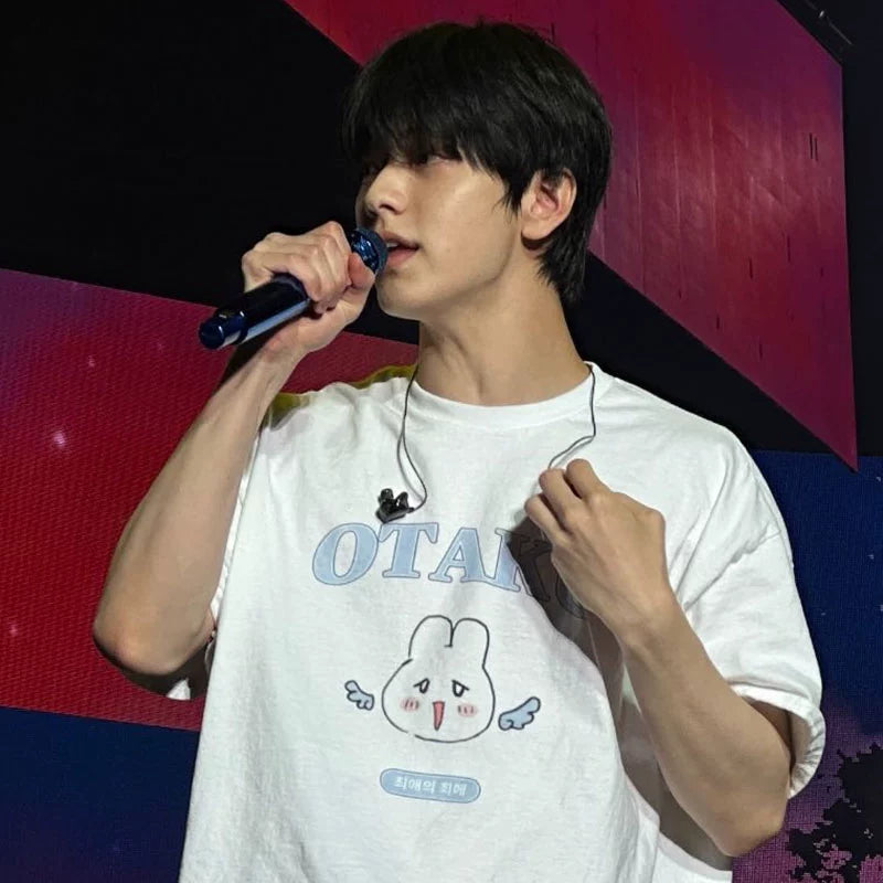 TXT Soobin Rabbit Otaku T-shirt (Fan-made)