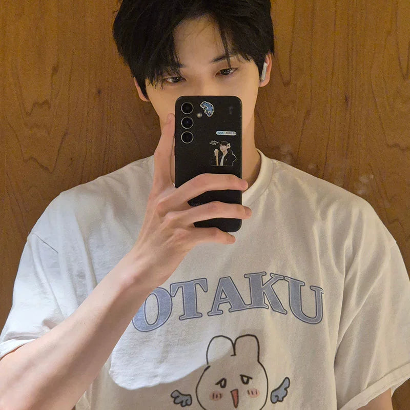 TXT Soobin Rabbit Otaku T-shirt (Fan-made)