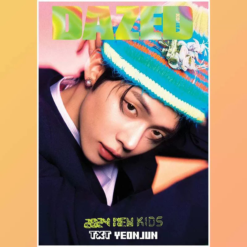 TXT DAZED Magazine Cover Concept Photos A4 Sticker / Contact Paper / Wallpaper (Fan-made) - TXT Universe