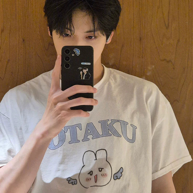TXT Soobin Rabbit Otaku T-shirt (Fan-made)