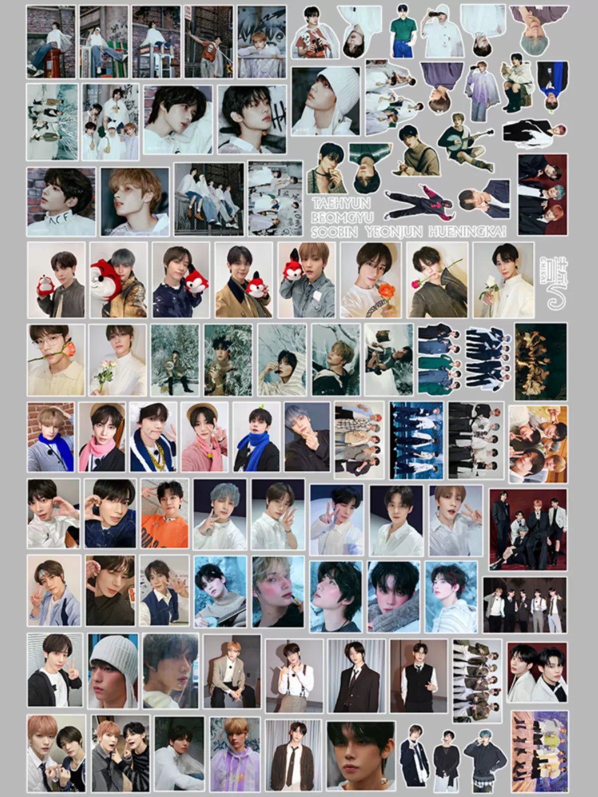 TXT 'CHIKAI' LOMO Card Sets /Sticker Pack (Fan-made) - TXT Universe