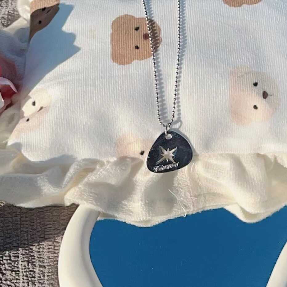 TXT Minisode 3 : TOMORROW Guitar Pick Charm Necklace (Fan-made) - TXT Universe