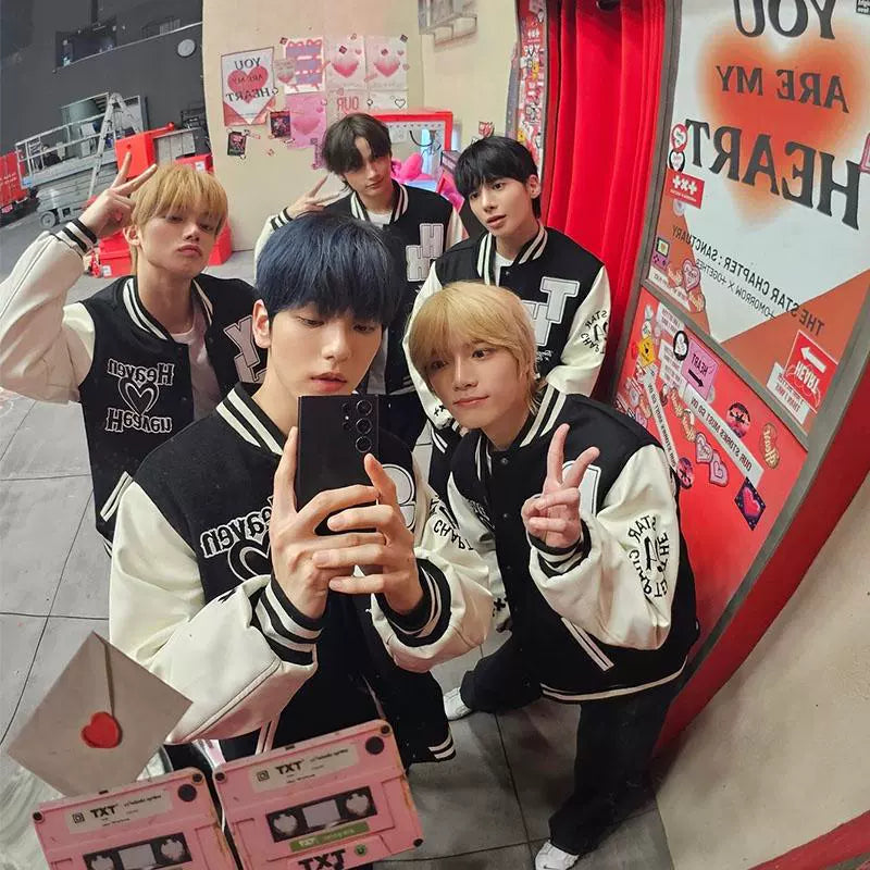 TXT The Star Chapter: SANCTUARY Varsity Jacket (Fan-made) – TXT TXT The Star Chapter: SANCTUARY Varsity Jacket (Fan-made) – TXT