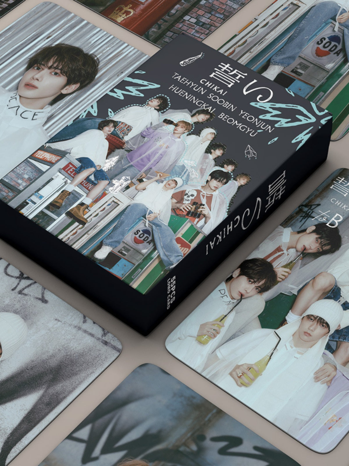 TXT 'CHIKAI' LOMO Card Sets /Sticker Pack (Fan-made) - TXT Universe