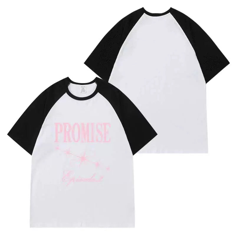 Sweat à Capuche MURQ T ACT Promise 2025 World Tour - Coton Imprimé K-Pop, Coupe Décontractée