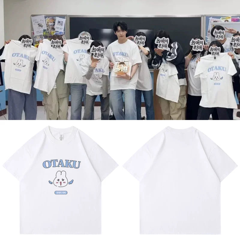 TXT Soobin Rabbit Otaku T-shirt (Fan-made)