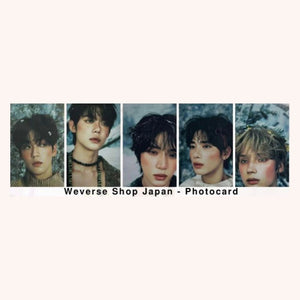 TXT Japan 4th Single CHIKAI (誓い) Album Photo Cards [Official] - TXT Universe