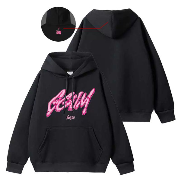 TXT GGUMパーカー YEONJUNS MIXTAPE: GGUM TXT YEONJUN's Mixtape: GGUM Hoodie (Fan-made) – TXT Universe