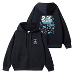 TXT 2024 PLAY x TOGETHER Happy Moa Day Zippered Hoodie (Fan-made) - TXT Universe