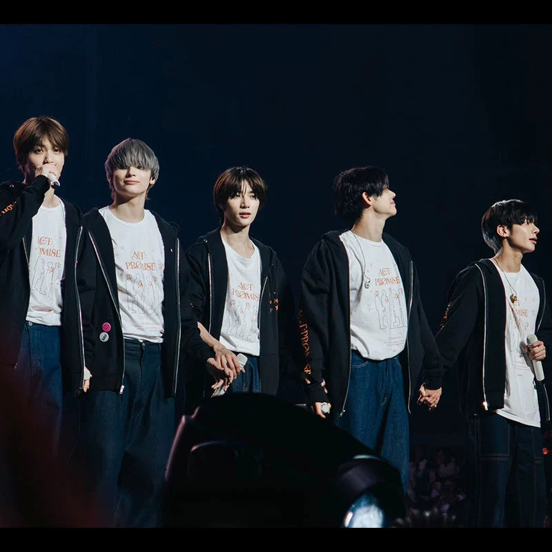 TXT ACT PROMISEジップアップフーディーM TXT World Tour ACT TXT ACT PROMISEジップアップフーディーM TXT World Tour ACT