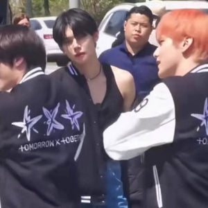 TXT The Star Chapter: TOMORROW MOA Varsity Jacket (Fan-made TXT The Star Chapter: TOMORROW MOA Varsity Jacket (Fan-made
