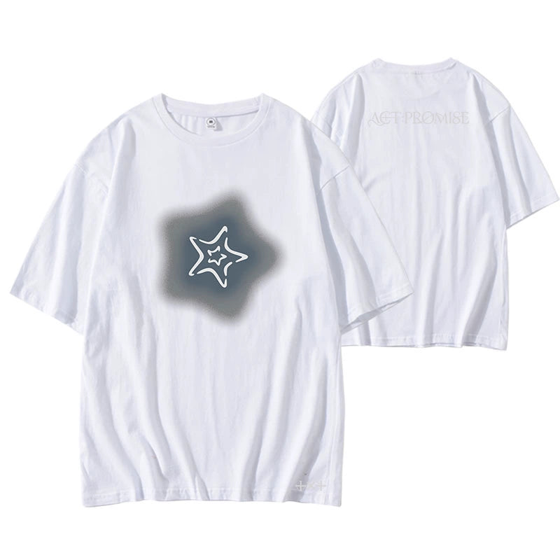 TXT World Tour ACT : PROMISE Star Cropped/Regular T-shirt (Fan-made) - TXT Universe