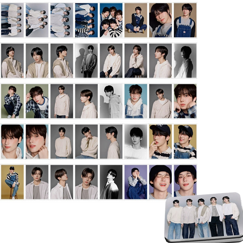 TXT 6th Anniversary 2025 DREAMWEEK LOMO Tin Case Set [40 pcs] (Fan-made) - TXT Universe