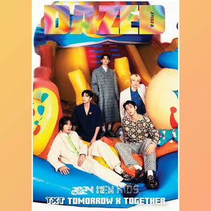 TXT DAZED Magazine Cover Concept Photos A4 Sticker / Contact Paper / Wallpaper (Fan-made) - TXT Universe