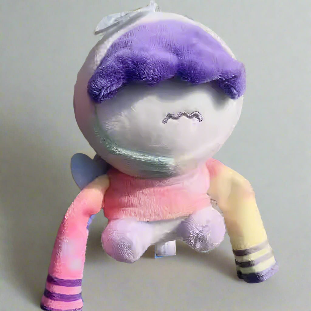 [TXT] PPULBATU Tie-dye Character Plush Keyring (Fan-made) - TXT Universe