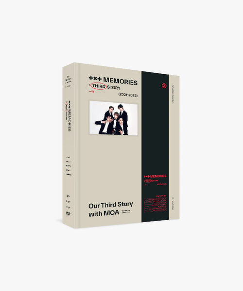 TXT MEMORIES : THIRD STORY DVD / Digital Code (with Weverse Gift TXT MEMORIES : THIRD STORY DVD / Digital Code (with Weverse Gift