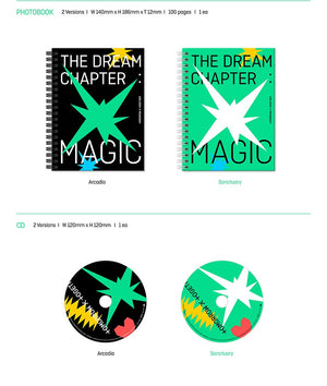 TOMORROW X TOGETHER - [The Dream Chapter : MAGIC] Album [OFFICIAL] - TXT Universe