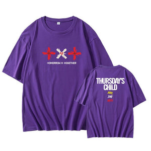 TXT Thursday's Child Logo Oversized T-shirt - TXT Universe