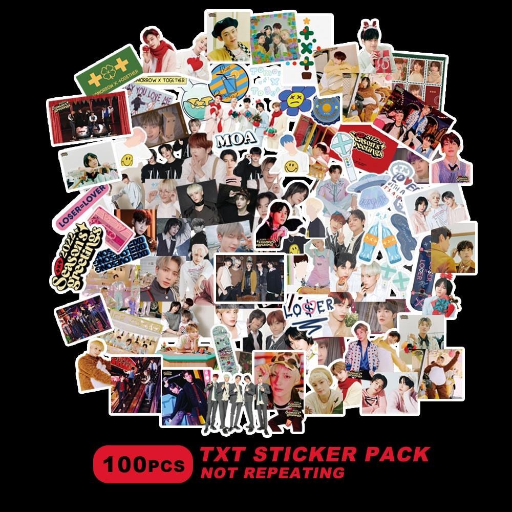 TXT Holiday-Themed 100 pcs Sticker Pack (Fan-made) – TXT Universe