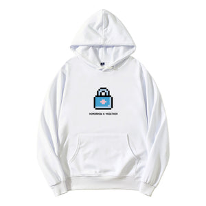 Tomorrow x Together Minisode BLUE HOUR Pixel Art Cute Icon Hoodie - TXT Universe