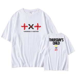 TXT Thursday's Child Logo Oversized T-shirt - TXT Universe