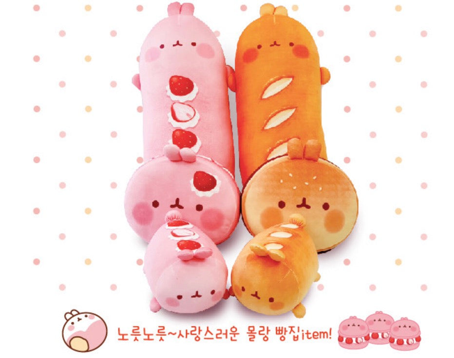 TXT Huening Kai MOLANG Rabbit Food Series Bread Plushie [OFFICIAL] - TXT Universe