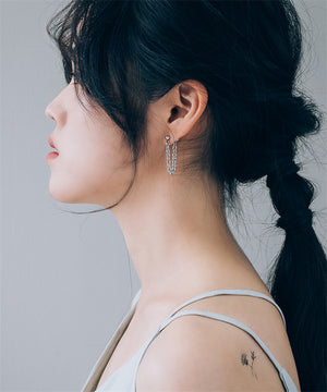 TXT Yeonjun Double Piercing Chain Earring - TXT Universe