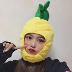 Beomgyu Pineapple Plush Hat - TXT Universe