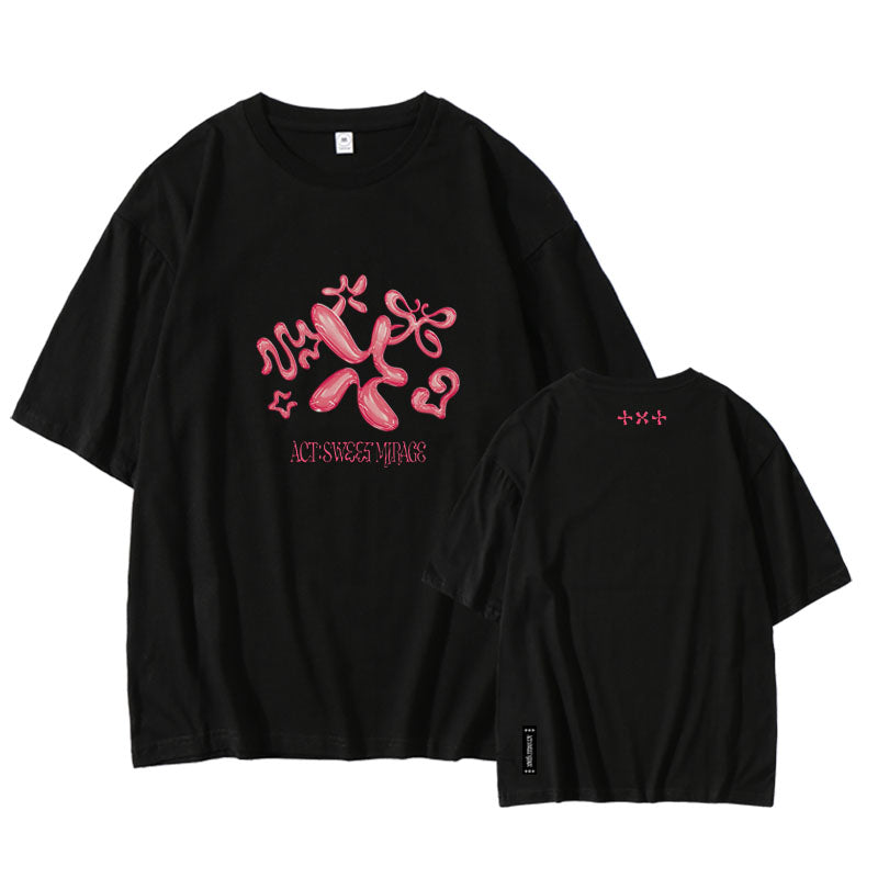 TXT World Tour ACT: SWEET MIRAGE Inspired Cropped/Regular T-shirt