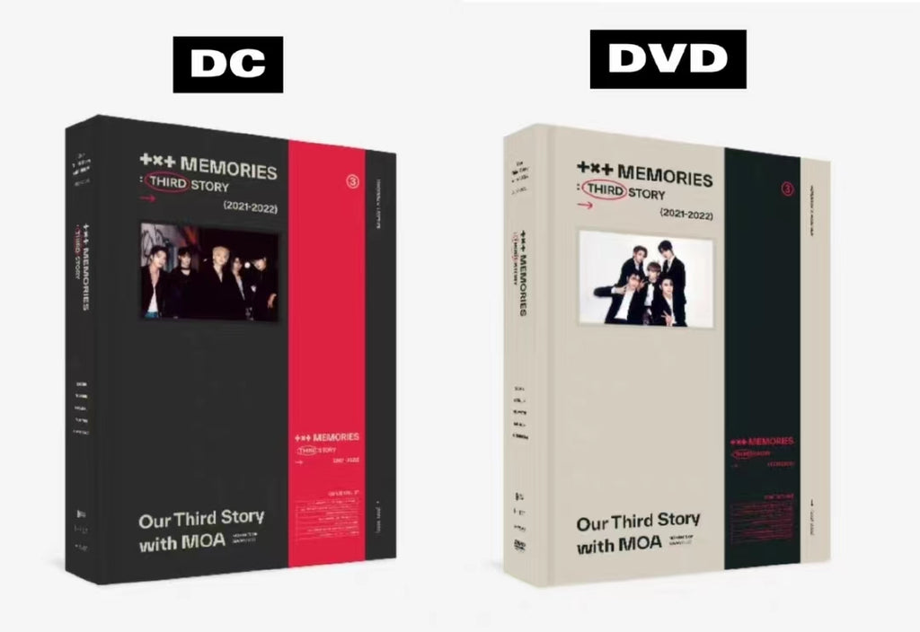 TXT MEMORIES : THIRD STORY DVD / Digital Code (with Weverse Gift) [Official] - TXT Universe