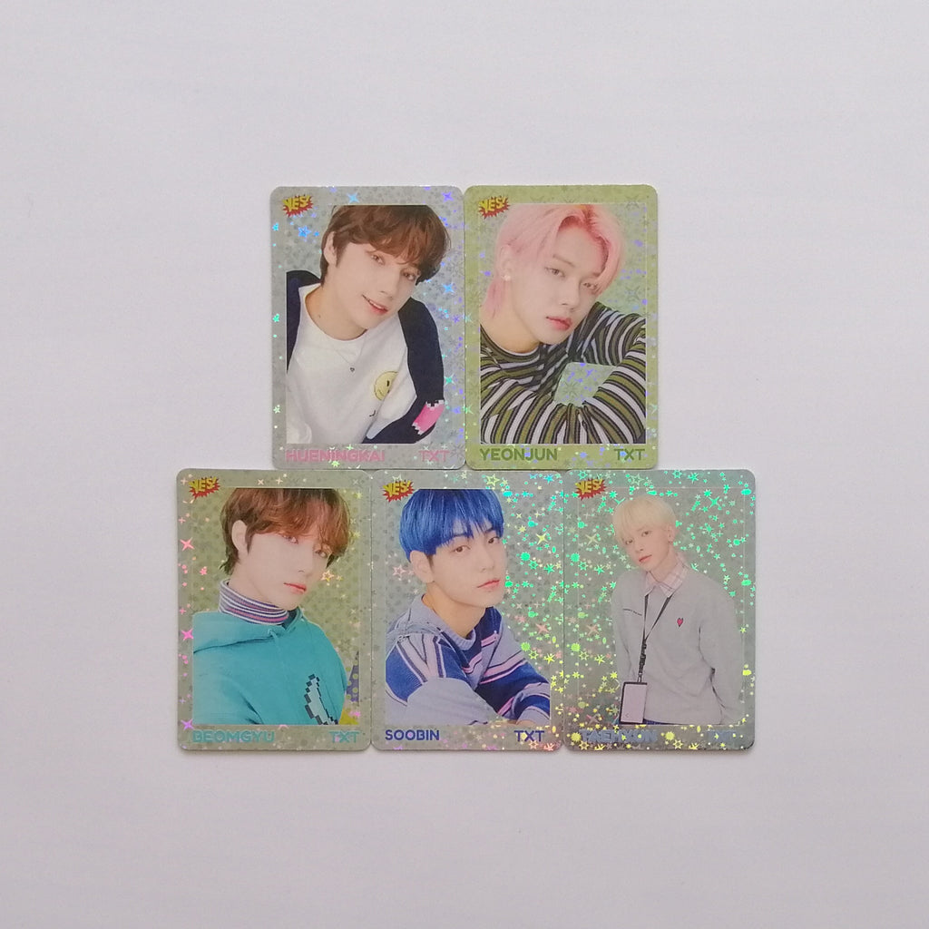 Hong Kong YES! Magazine - YES CARD - TXT - 25th Anniversary Series 70 Foil Photo Cards - TXT Universe