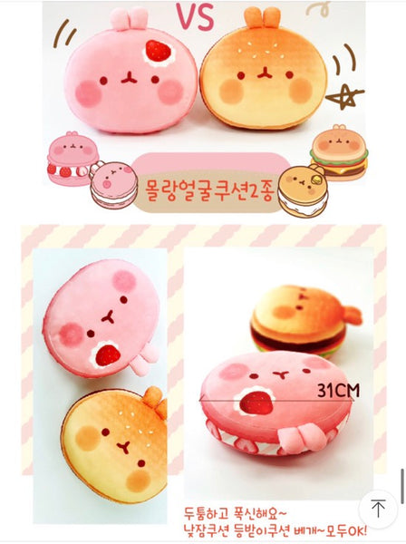 Molang Pens, Colorful Rabbits, Sweet Bunny, Carrot, Donut, Cookie, Pink  Bunny
